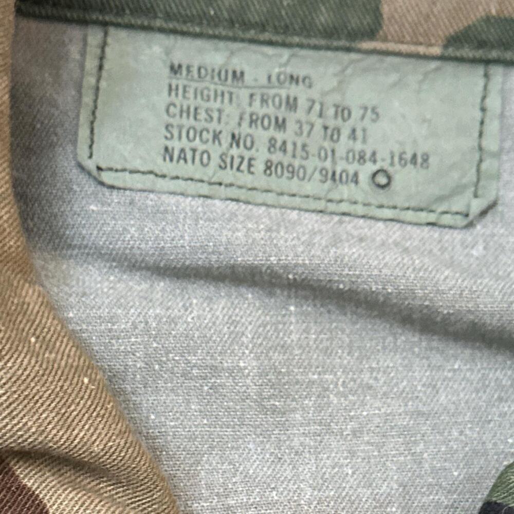 Vintage 90s Military Camo Jacket - Picture 4 of 5